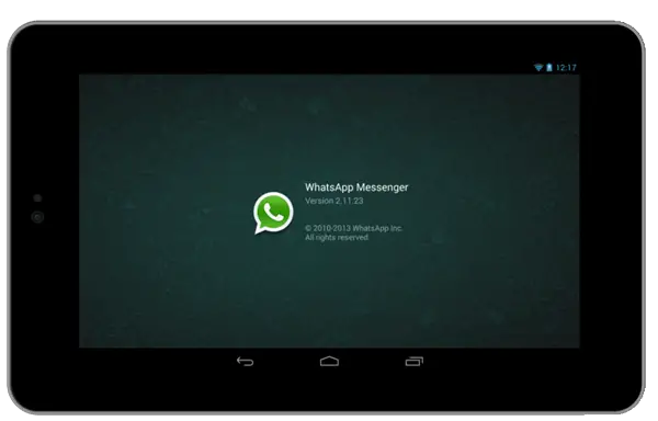 Whatsapp for tablet